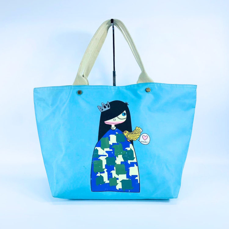 Marc JACOB Blue Cartoon Design Bag