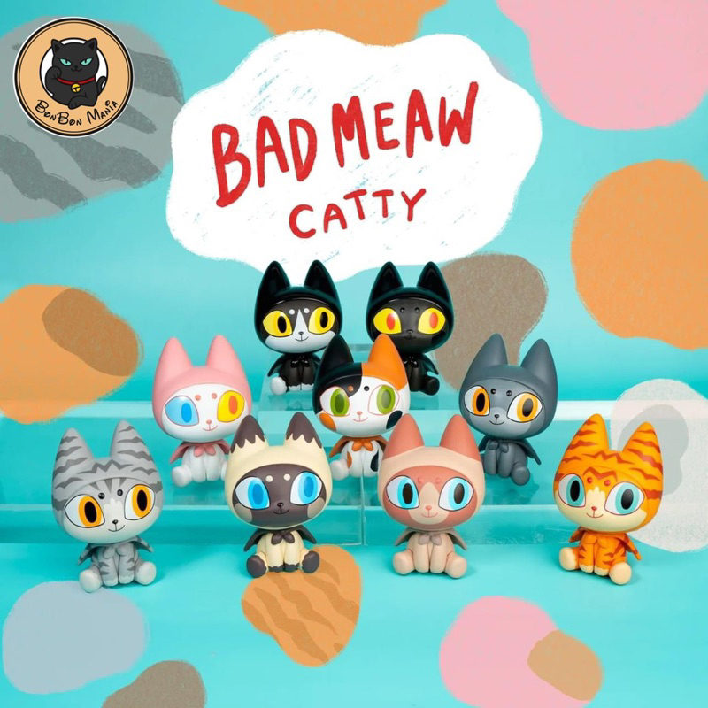 [Random] Unbox Industries Badmeaw Catty series blind box set | Shopee ...