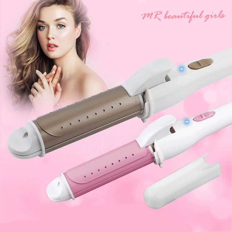 MR Beautiful Girl Hair Curlers Straighteners Wet And Dry Can Curl And Straighten Shopee Singapore