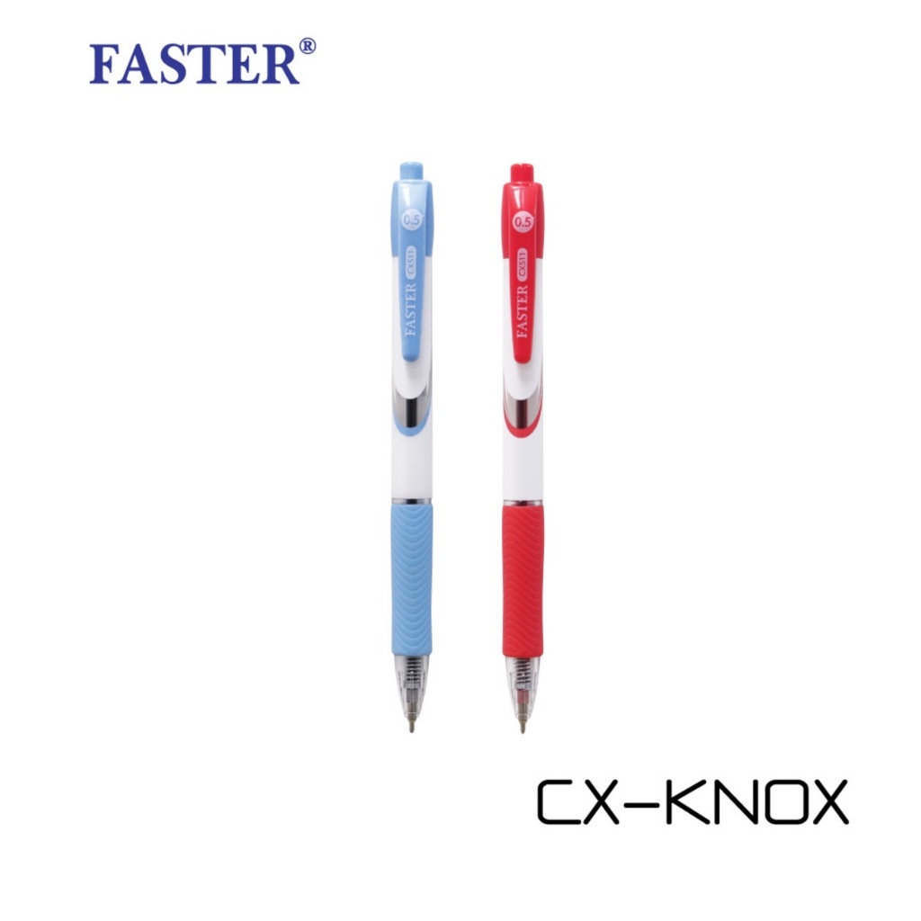 Faster Gel Ball Pen CX-KNOX CX511 0.5 mm | Shopee Singapore