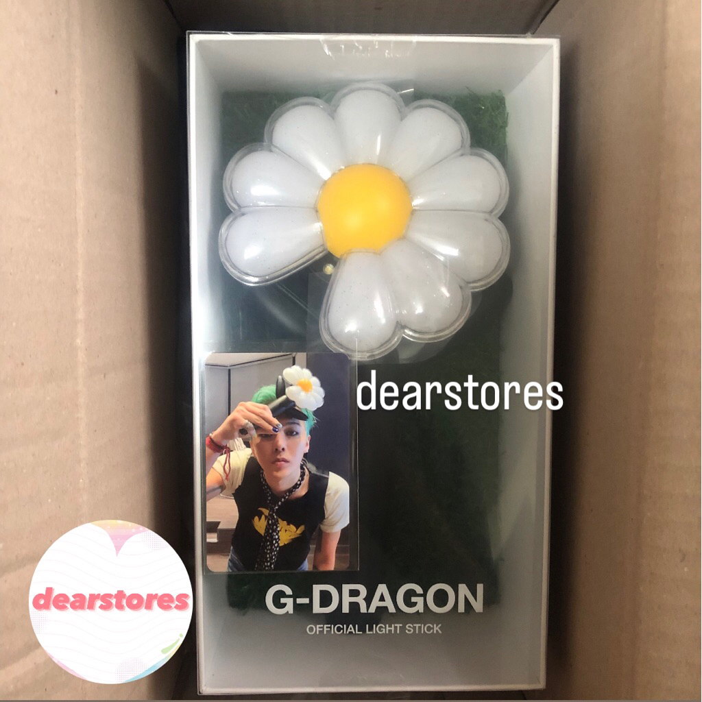 /Authentic GD LIGHT STICK (G DRAGON) Card Complete Bag G-DRAGON ...