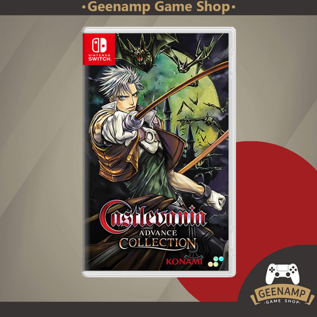 Jeu Castlevania Advance Collection Pour Nintendo Switch - Version Asia Multi-langue - Neuf Sous Blister