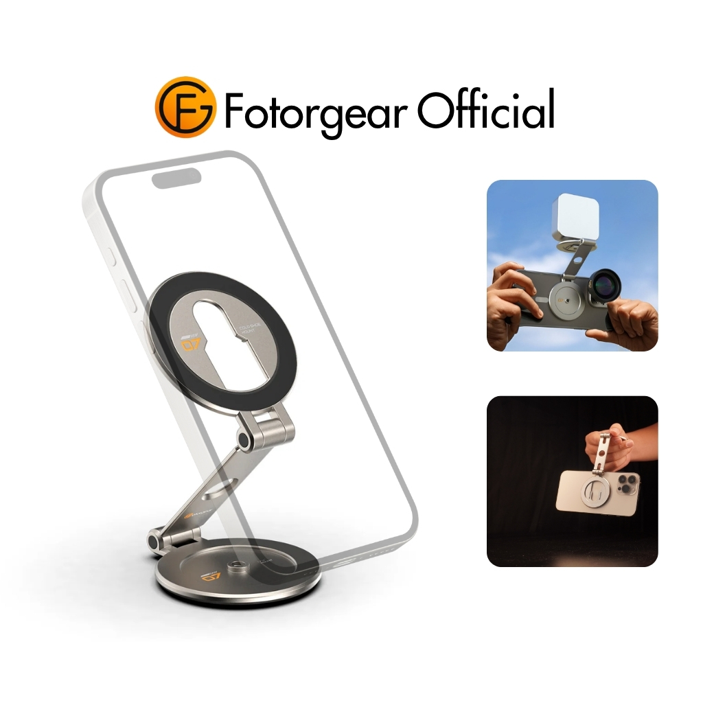Fotorgear Double-sided Mobile Stand Selfie Stick MagS afe Tripod Phone ...