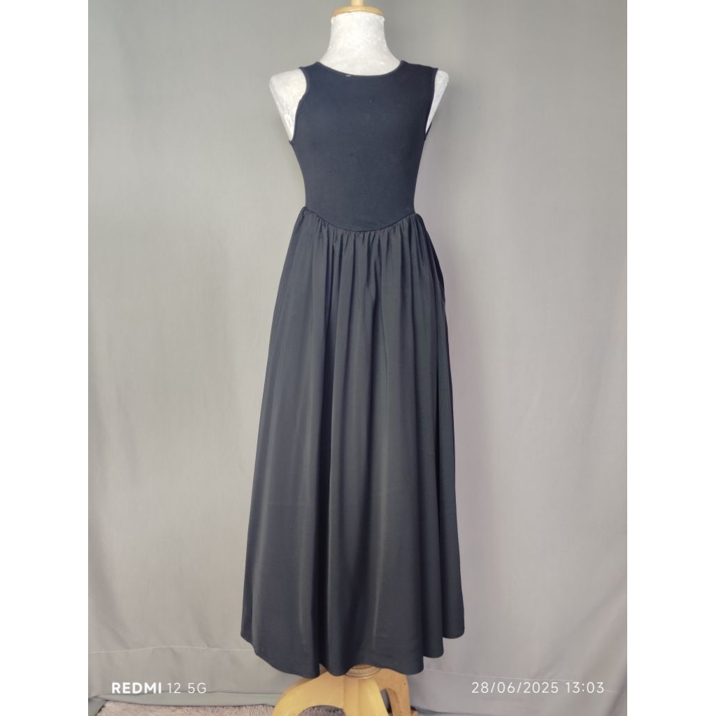 2A294 Long Dress Cafe Party Set Second Hand | Shopee Singapore