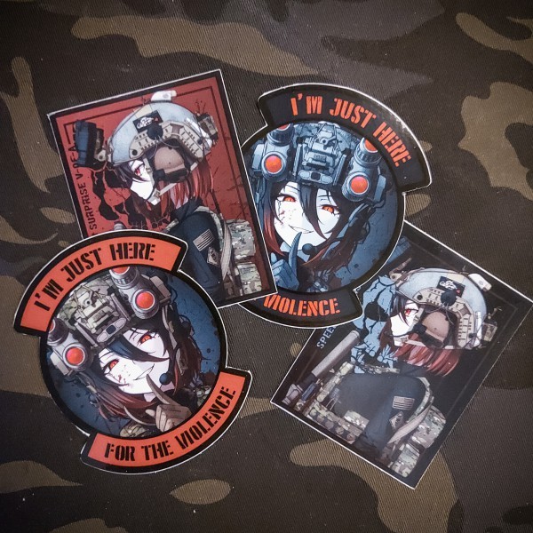 Original Character Mikoto By Mikhail_N762 l Vinyl Military Tactical ...