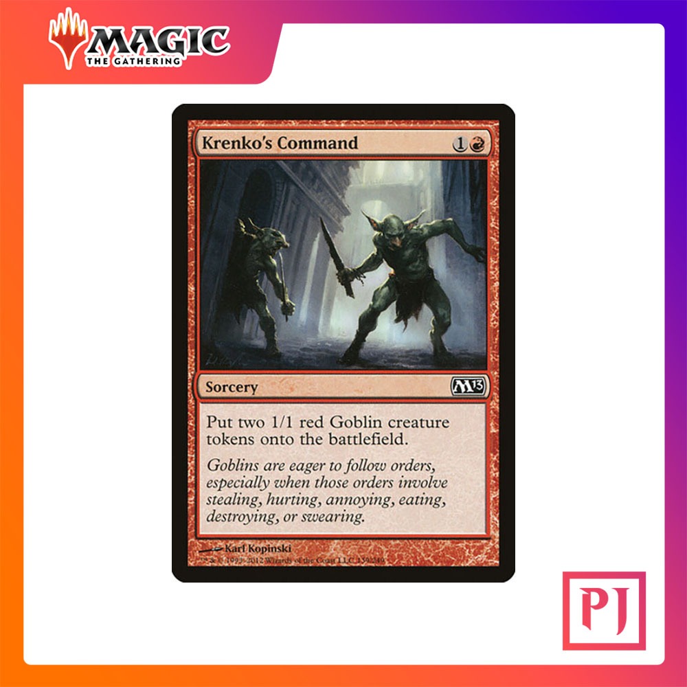 [MTG] O's Command [M13] [RED] [COMMON] [NORMAL] [ENG] (Magic Card/Magic ...