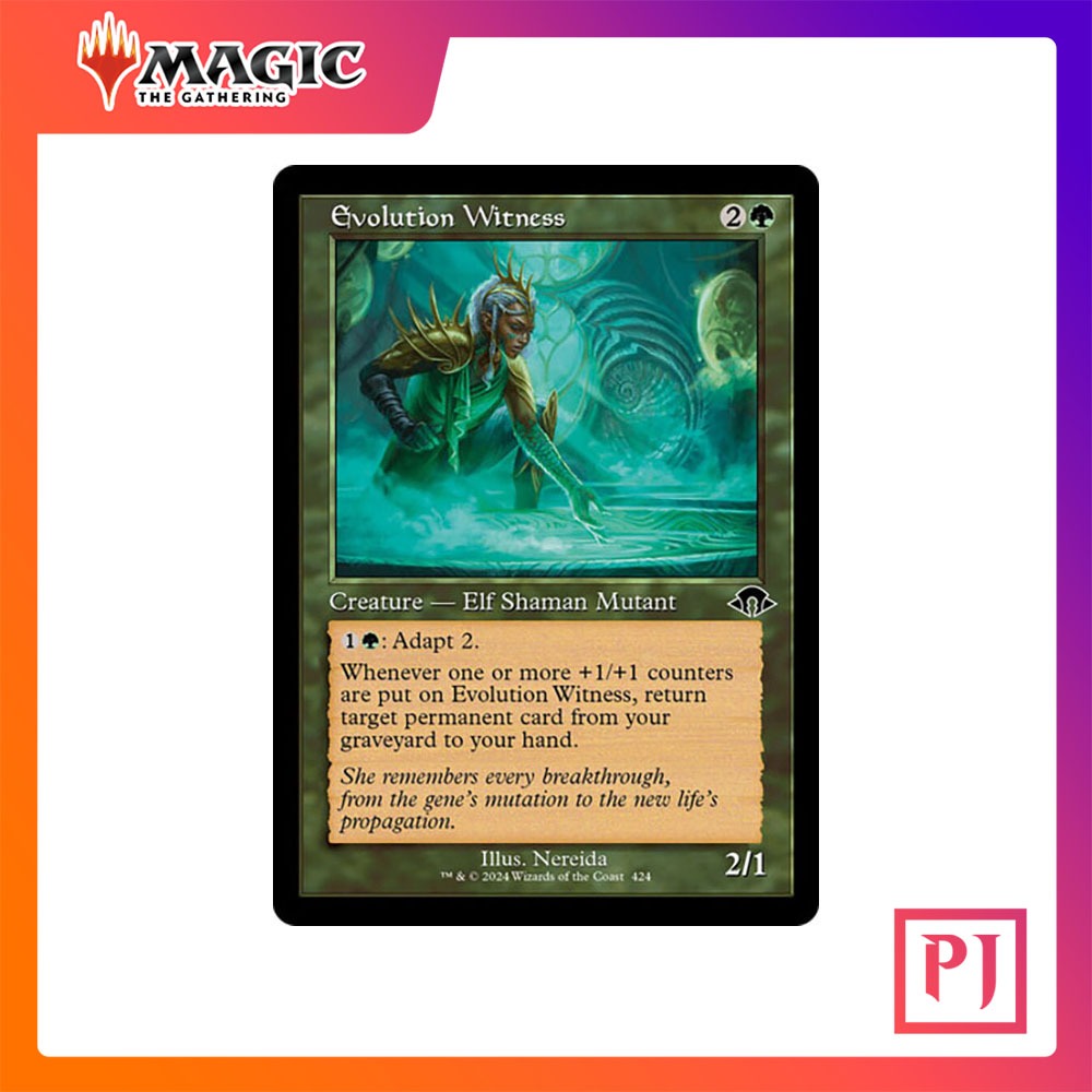 [MTG] Evolution Witness (Retro Frame) [MH3] [GREEN] [COMMON] [NORMAL ...