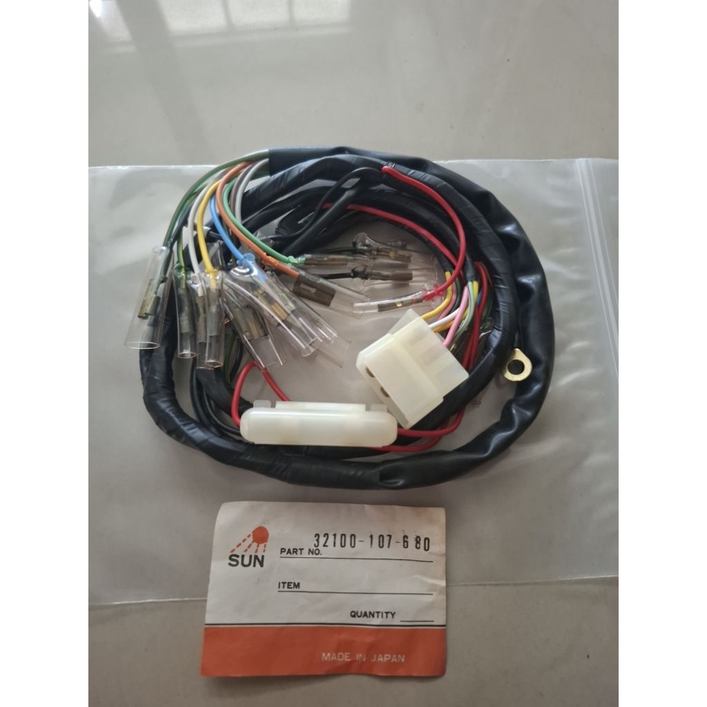Large Wiring Set For Honda CB100-CB125S-CL100-CL125S New And Old ...