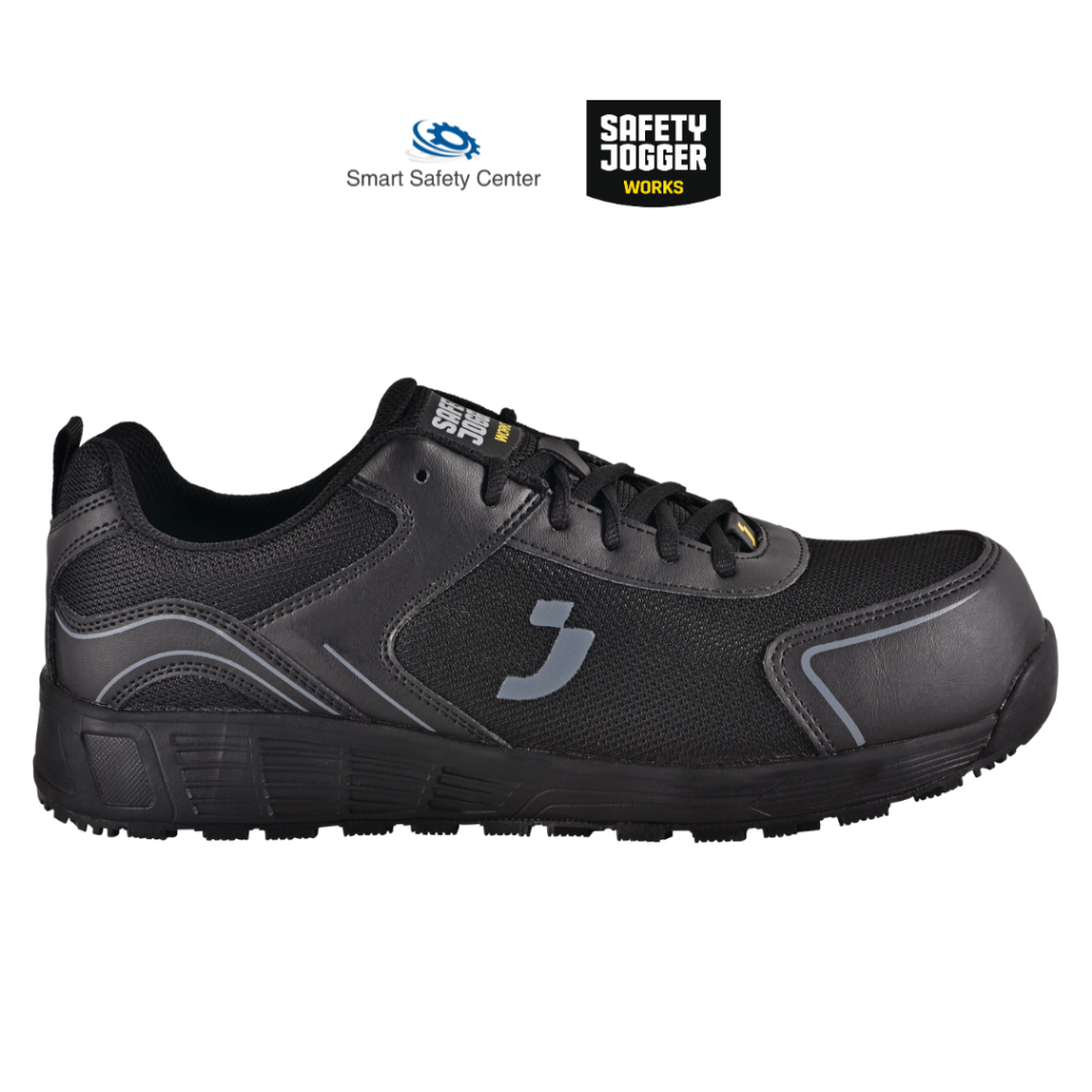 Safety Jogger Safety Shoes Model AAK S1P Low black | Shopee Singapore