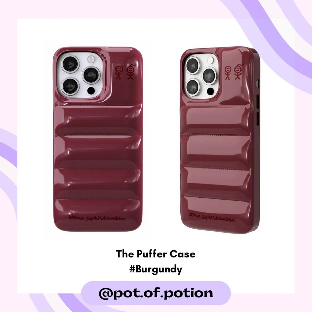 Urban Sophistication The Puffer Case (iPhone 16 15 14 13 Pro