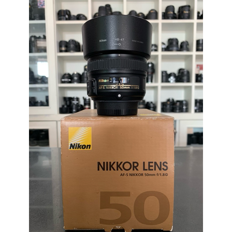 Nikon 50 mm F1.8. Complete Box Ex0 | Shopee Singapore