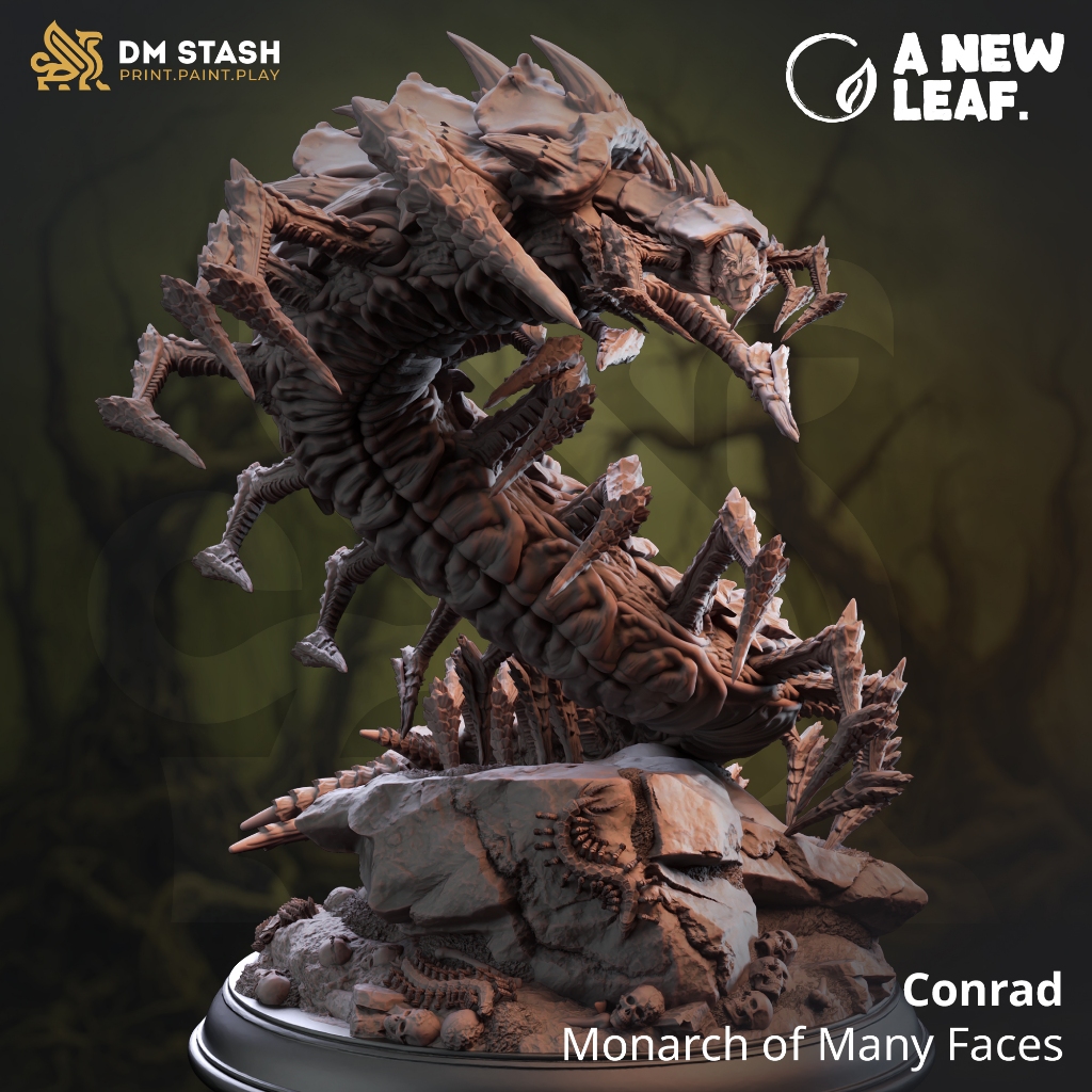 [A New Leaf]-Eldritch Centipede Abomination-Model For DnD miniature ...