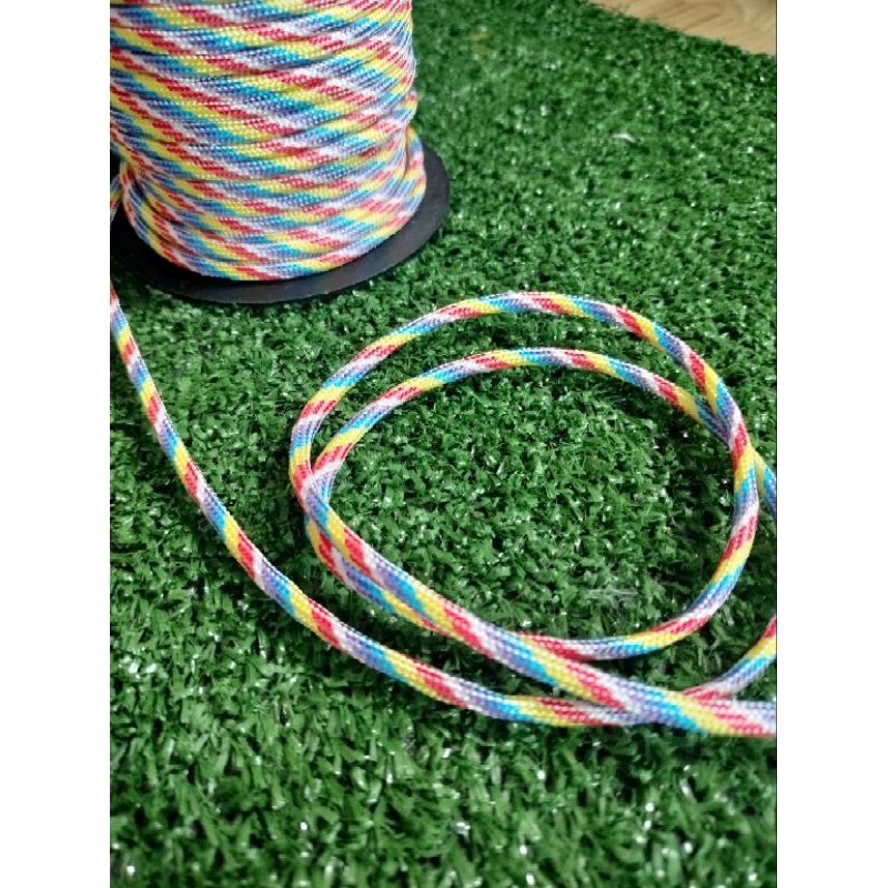 Paracord Rope Braided Keychain Sold Separately Parachute With 7-9 Inner ...