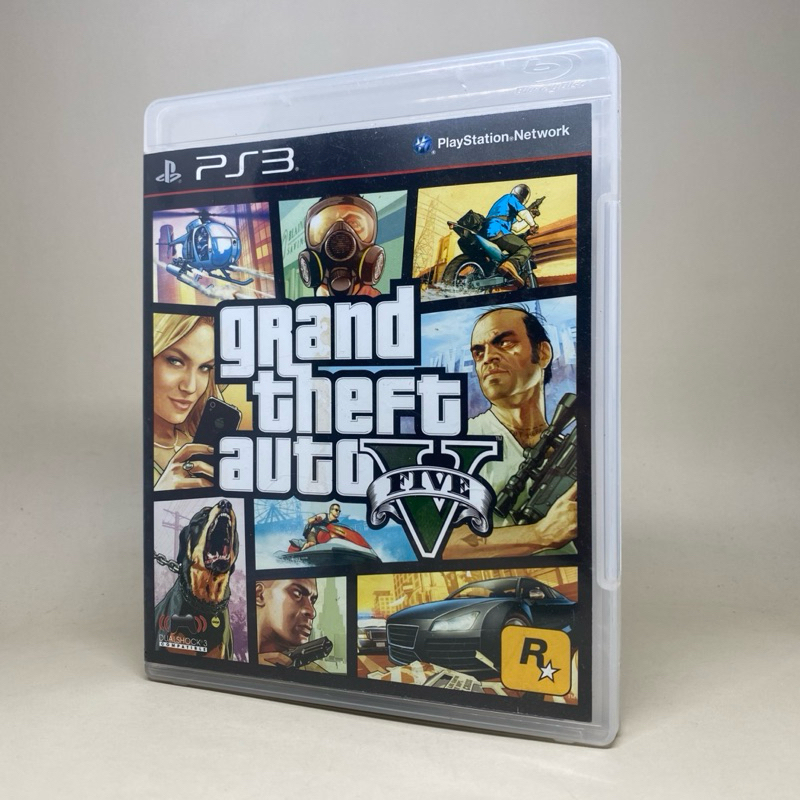 GTA V Grand Theft Auto 5 PS3 PlayStation 3 Game Three Th 11134207 7rasa