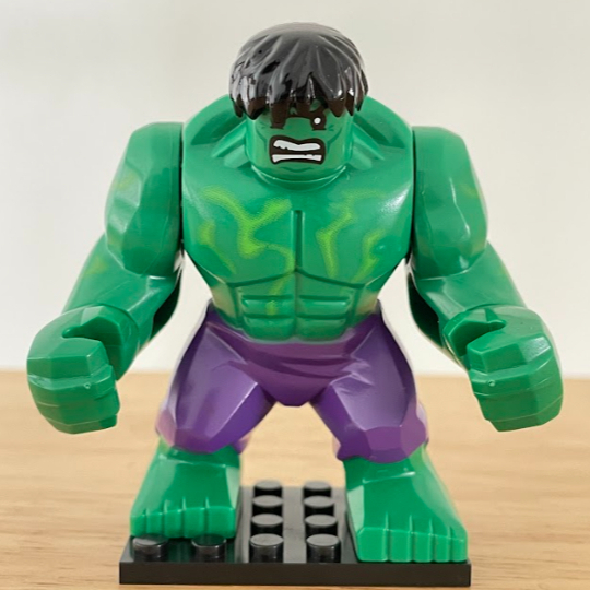 LEGO THE HULK Super Hero Building Blocks In Good Condition (1 Each Only ...