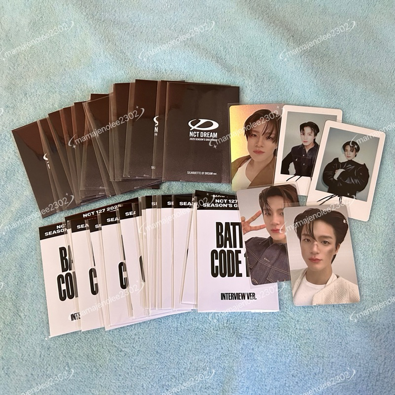 NCT127/NCTDREAM SSGT 2025 Trading random card | Shopee Singapore