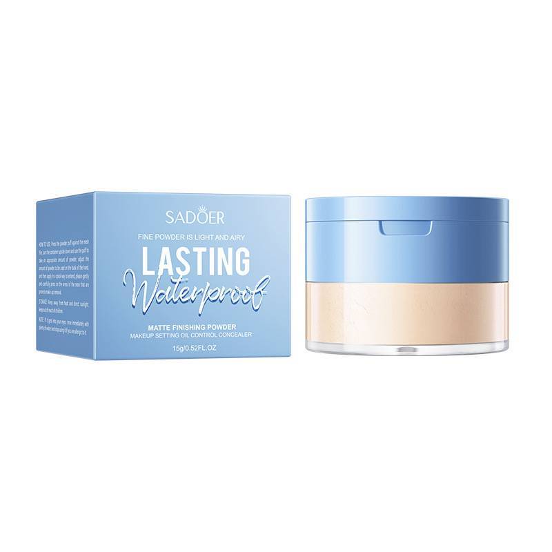 SADOER Loose Powder Matte Texture Long-Lasting Waterproof Sweatproof ...