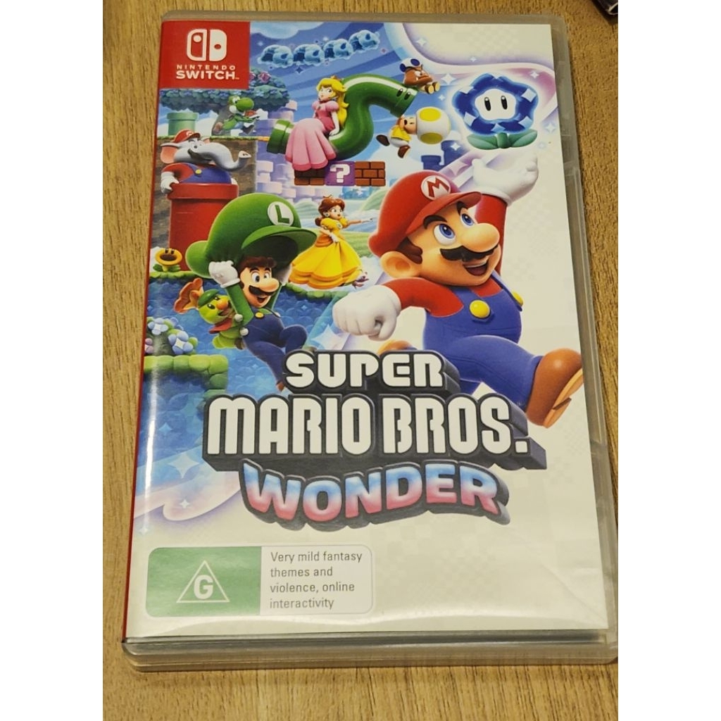 nintendo super mario bros wonder Game Disc | Shopee Singapore