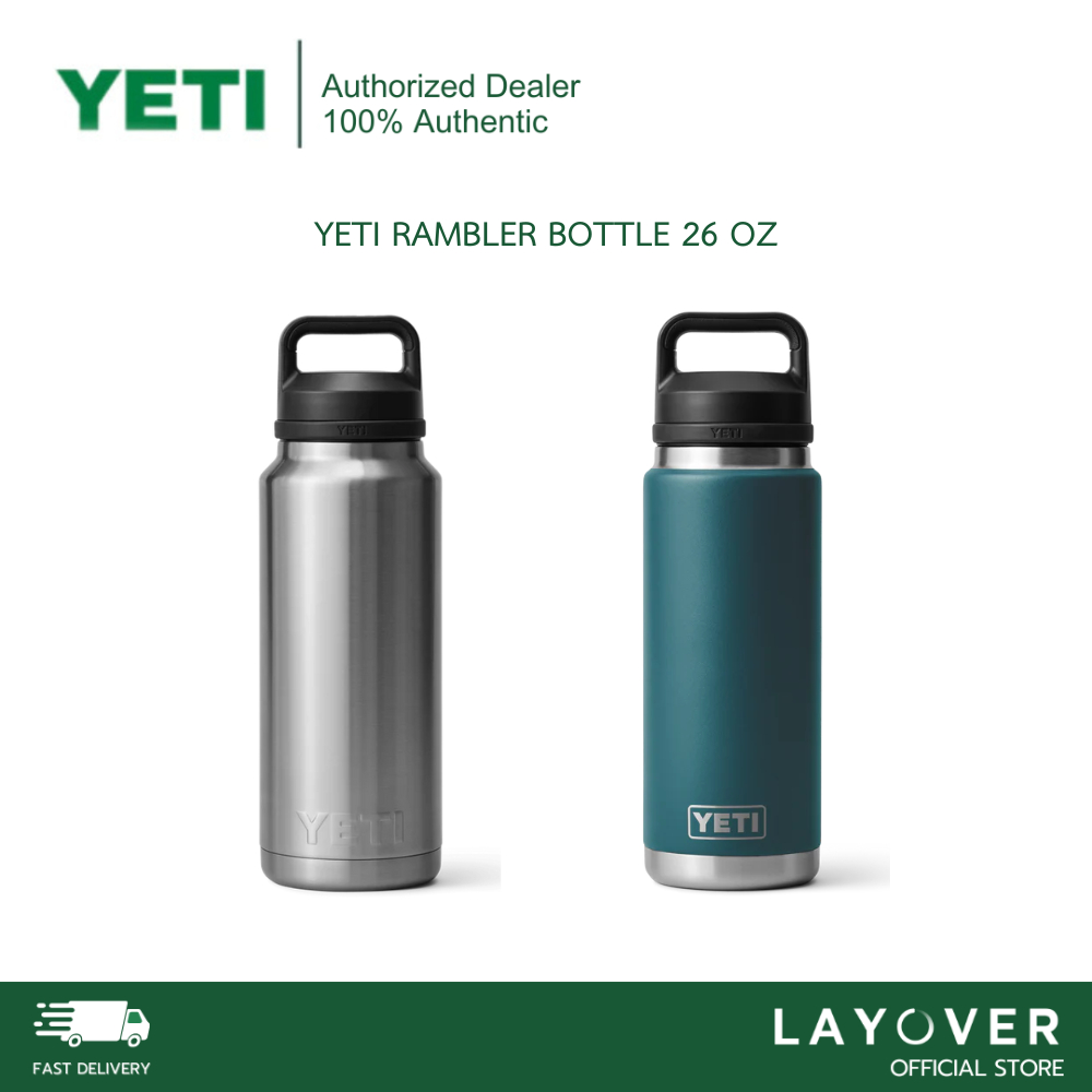 YETI Rambler 26 oz / 769 ml Bottle with Chug Cap Lid