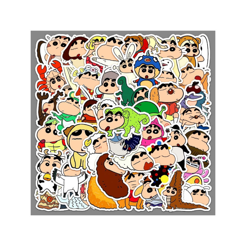 Waterproof Sticker Shinchan Pattern Cinnamon Pocheko Kuromi Stitch ...