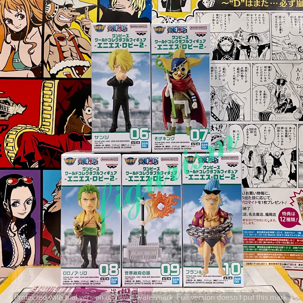 WCF ENIES LOBBY one piece Vol.2 Authentic Japanese License | Shopee ...