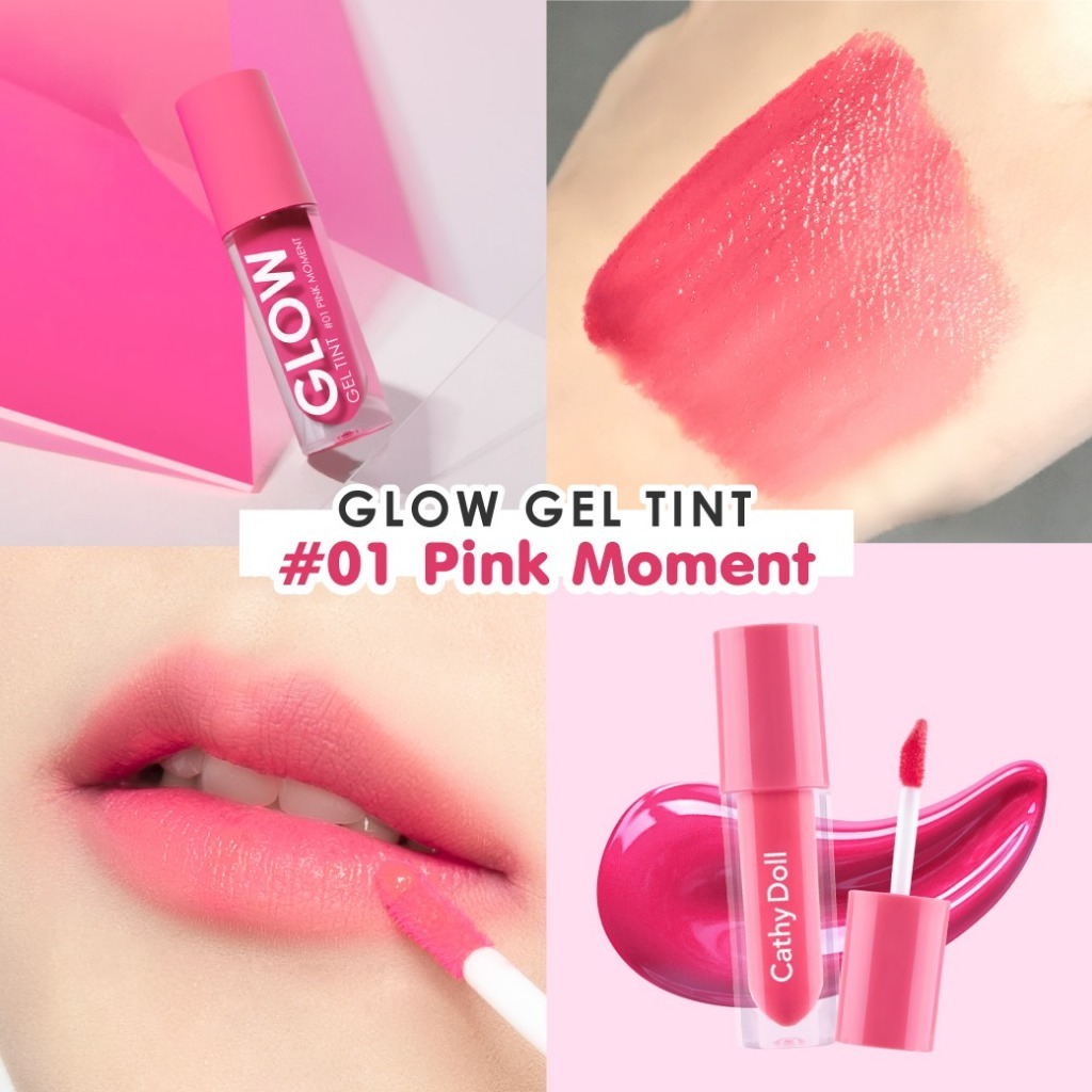 Cathy doll GLOW Gel Tint Add Lip Color And Nourish Beautiful And Clear ...