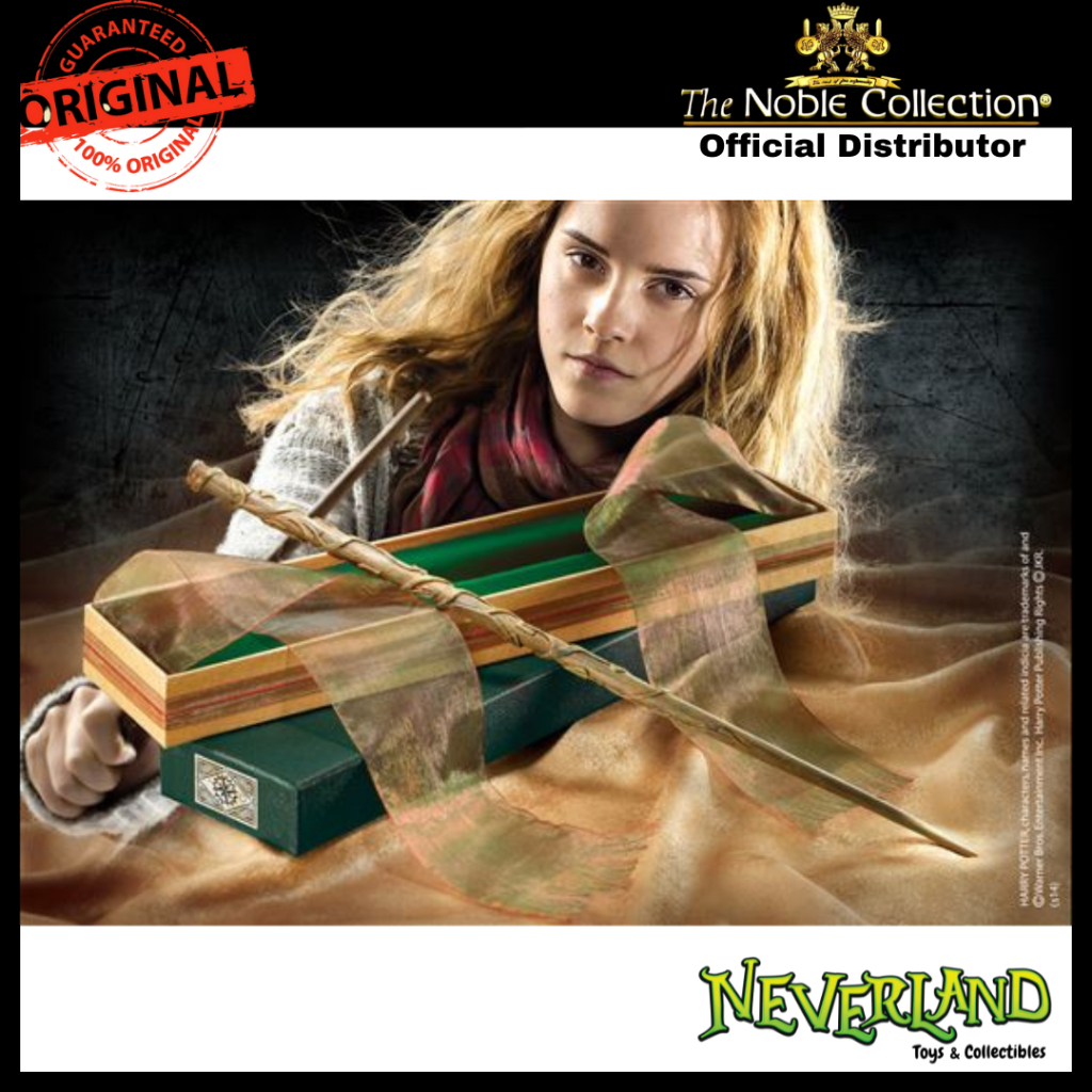 Harry Potter Hermione's Wand with Ollivanders Box Noble Collection ...
