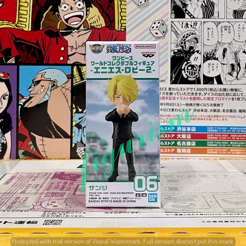 WCF Sanji ENIES LOBBY one piece Vol.2 Authentic Japanese Licensed ...