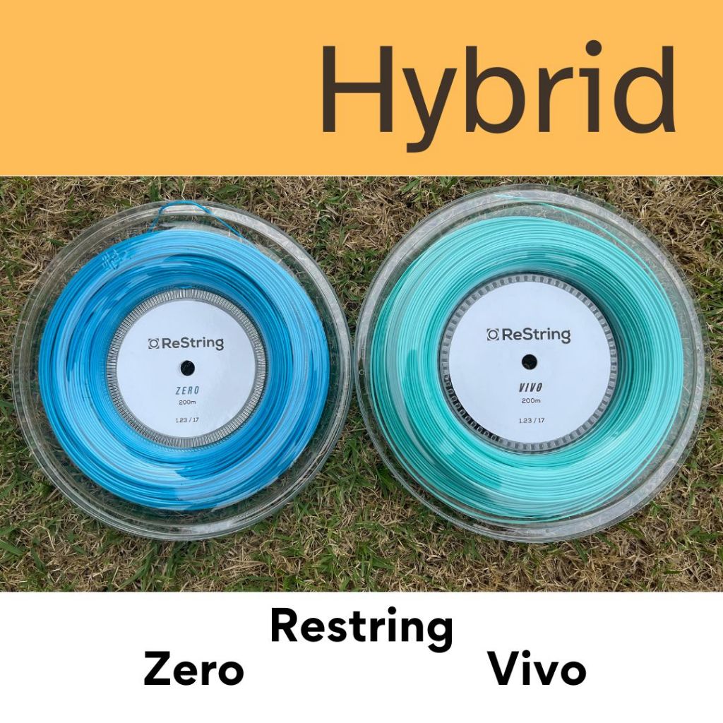 Restring Zero/Vivo Hybrid Tennis String (Cut) | Shopee Singapore