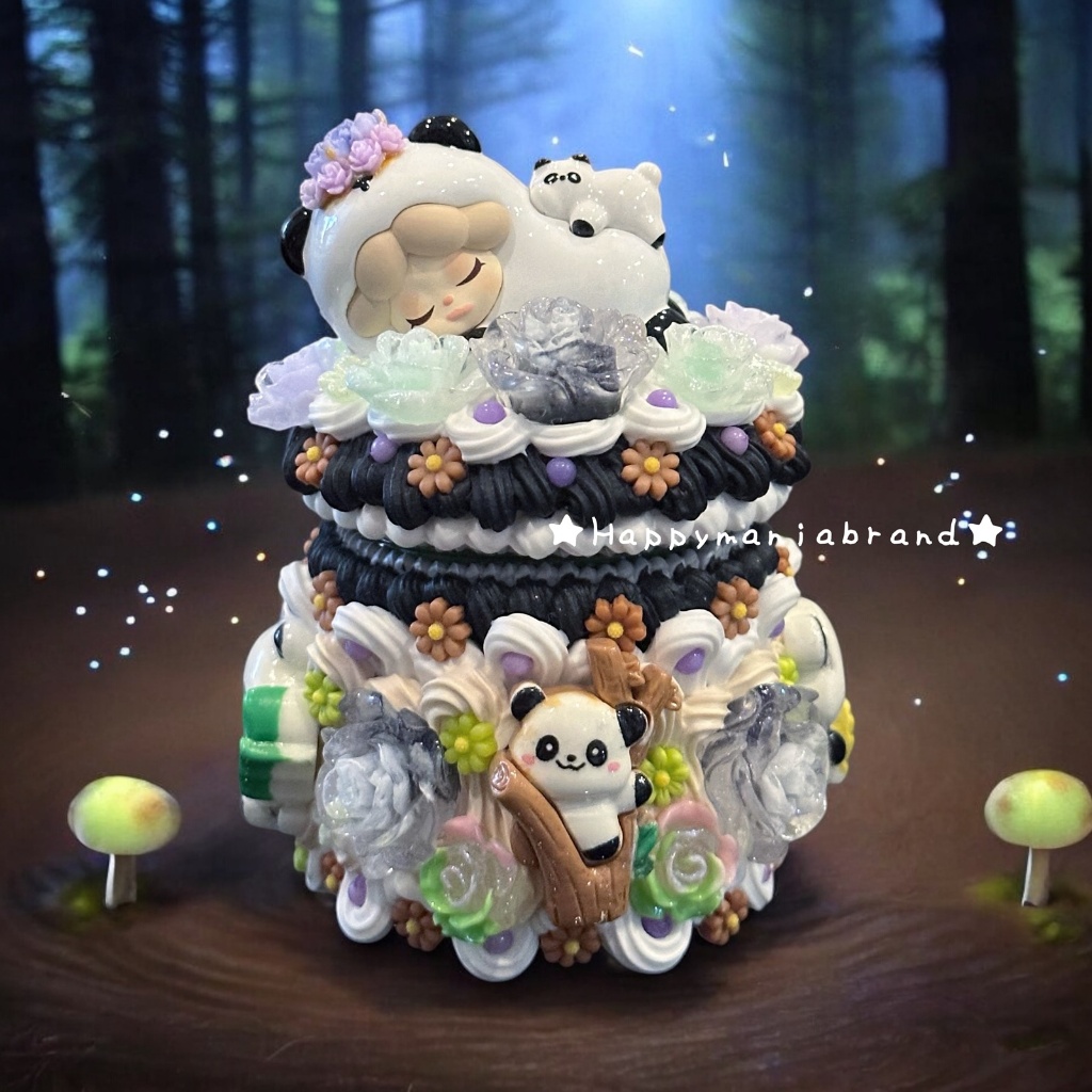 DIY Inhaler Case Wendy Little Panda And Cute Pet On The Back The Only ...