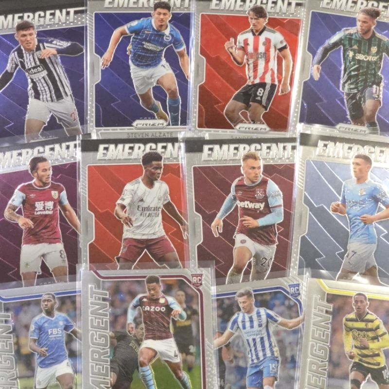 Card Cards Ball Prizm EPL EPL Inserts Cover EMERGENT | Shopee Singapore