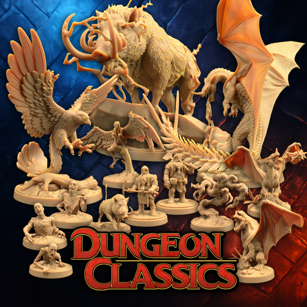 Dungeon Classics The 3rd-Model For DnD miniature [Made to order Send ...
