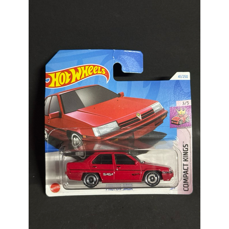 Hotwheels Hot Wheels Proton Saga 2024 Short Pack Wrinkled | Shopee ...