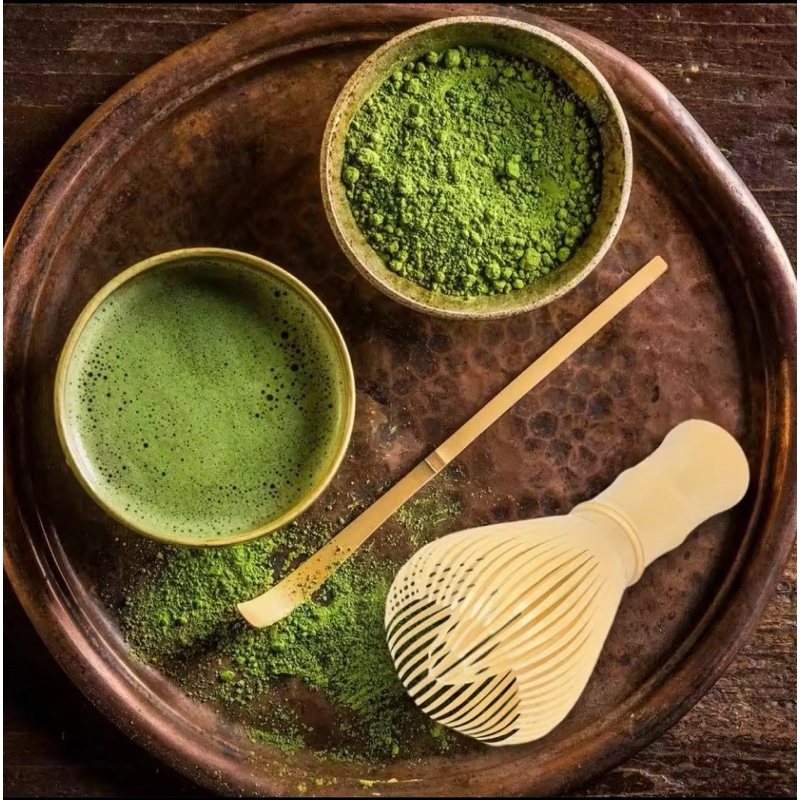Matcha Lovers Equipment Brush Resin Tea Seat Powder Sifter Cup | Shopee ...