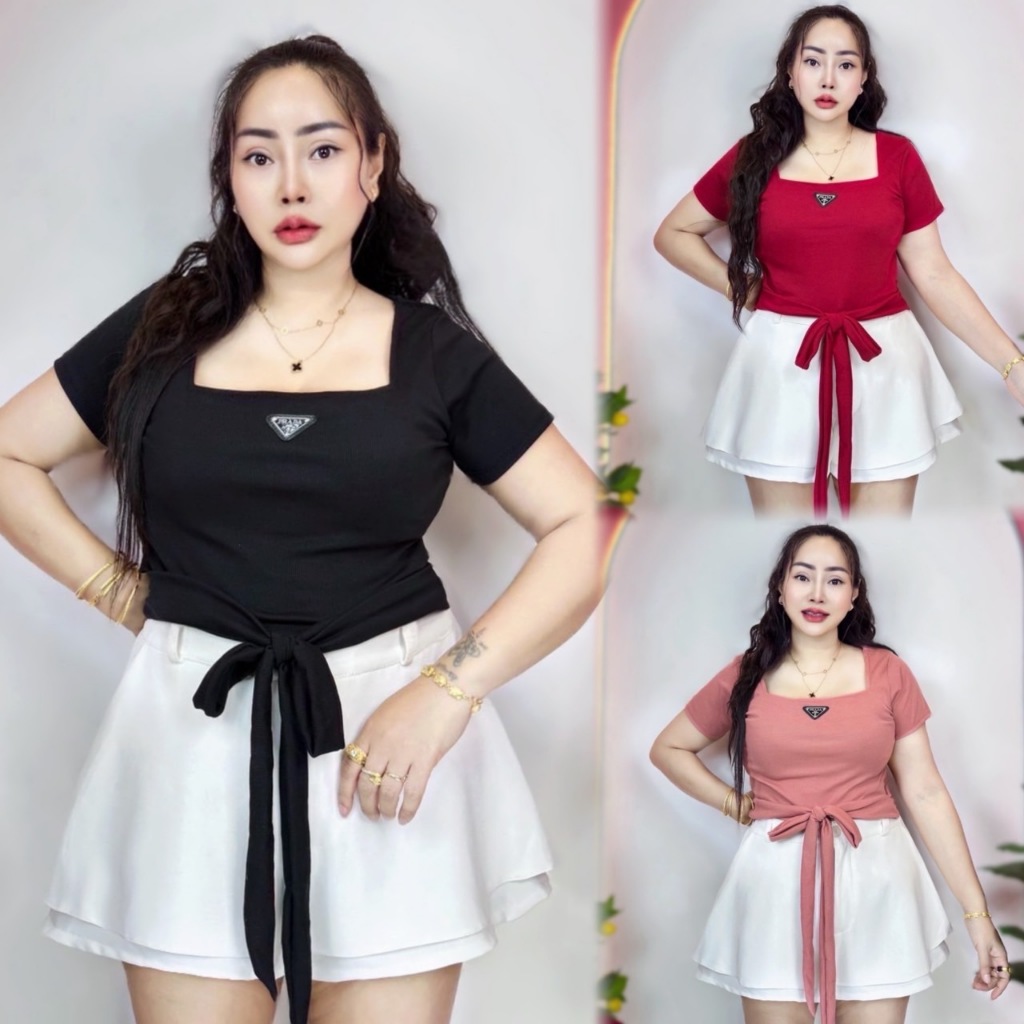 Plus Size Women's Shirt Bust 38-44 Length 21 Very Cute. **Crop Top ...