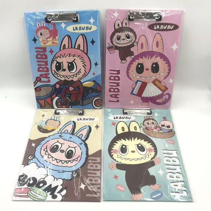 20Dee max A4 Paper Clip Clipboard Cute Cartoon Pattern Writing Pad ...