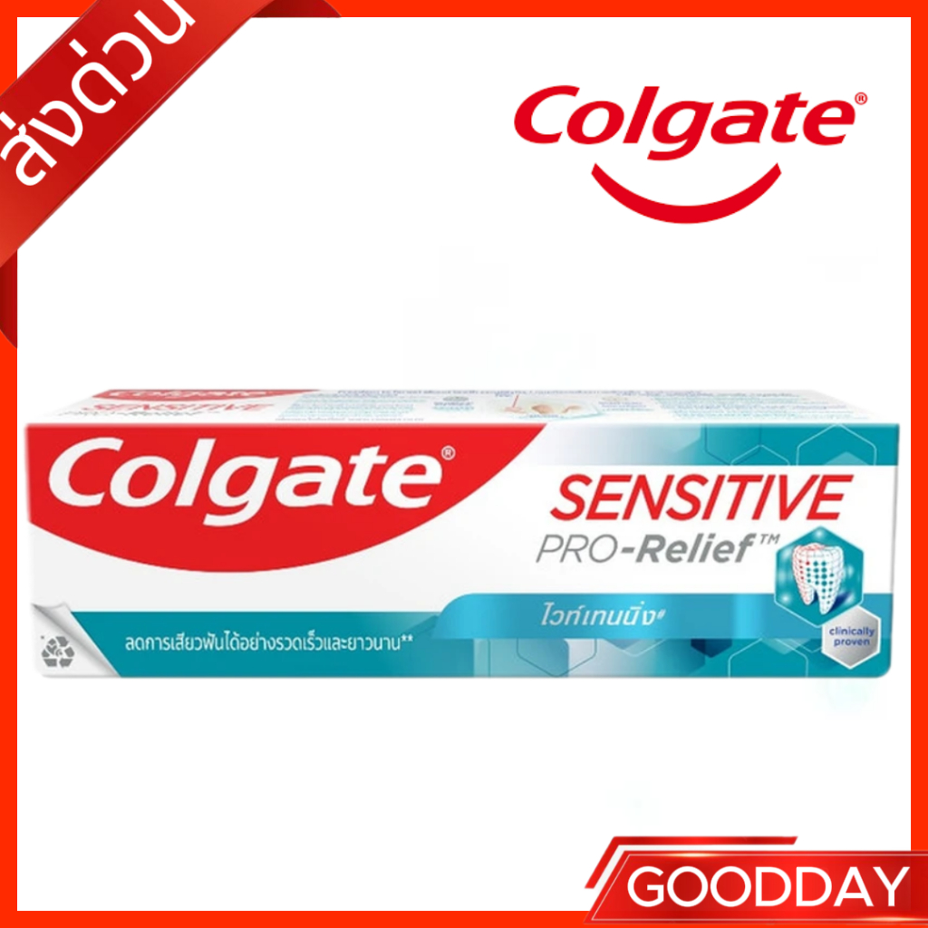 Colgate Sensitive Pro Relief Whitening Toothpaste 110 G. (Cream ...