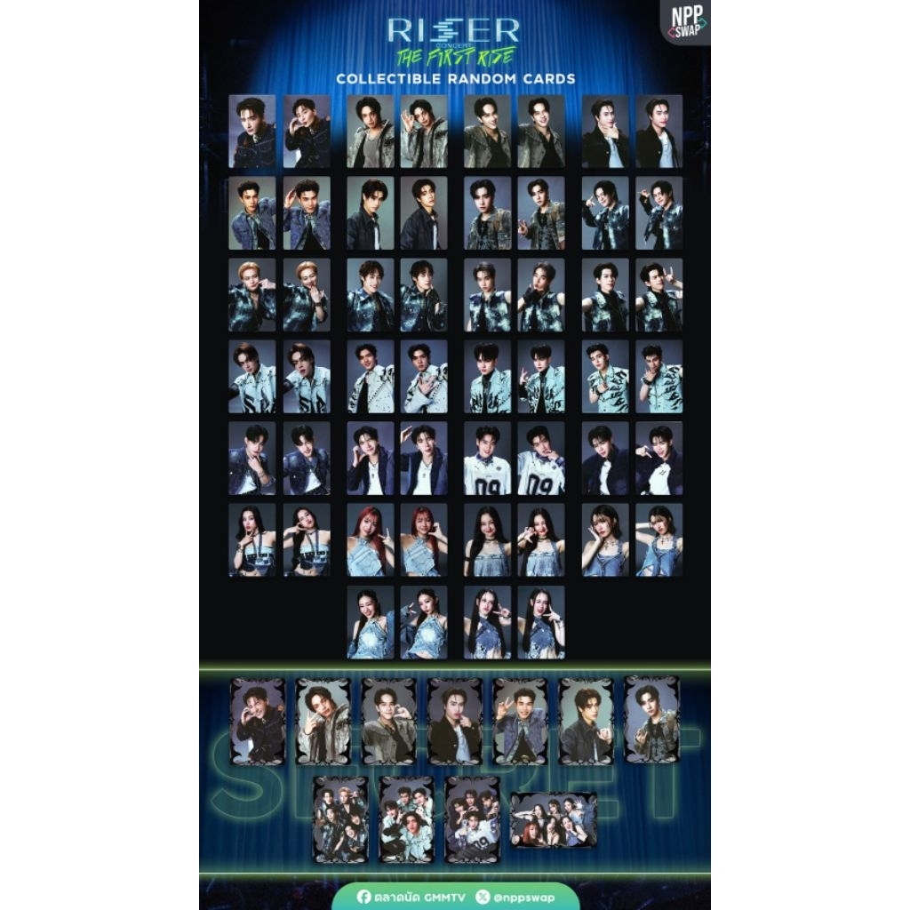 GMMTV Separate Memory Riser Concert Random Card | Shopee Singapore