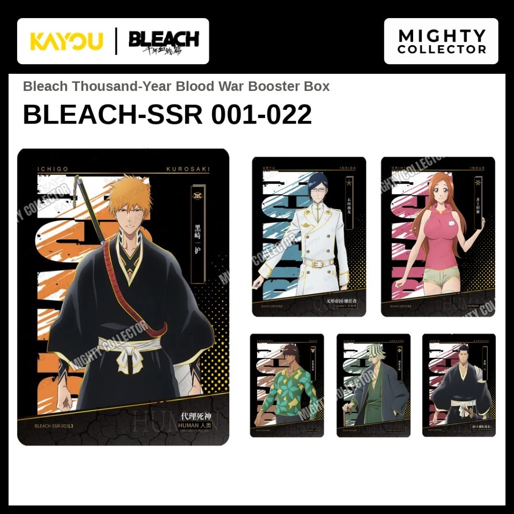 Bleach Thousand-Year Blood War SSR - Collectible Cards Kayou - Bleach ...