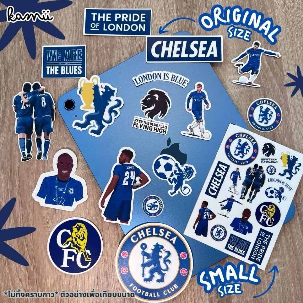 Chelsea-Waterproof Sticker-KAMII | | Shopee Singapore