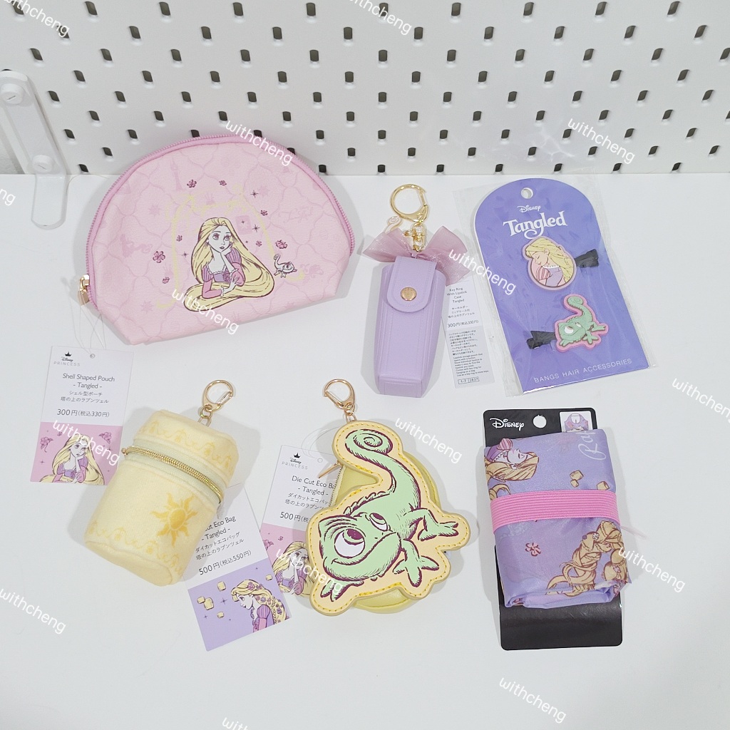 Tangled Rapunzel/Pascal Products From Japan Hair Clips/Bags/Keychains ...