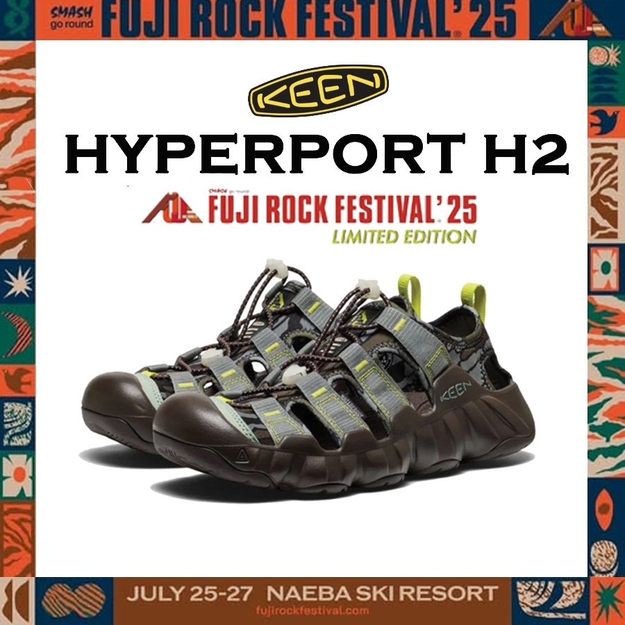 靴 KEEN HYPERPORT H2 FUJI ROCK FESTIVAL '25 Limited Edition] KEEN HYPERPORT H2 FUJI ROCK FESTIVAL'25 Authentic
