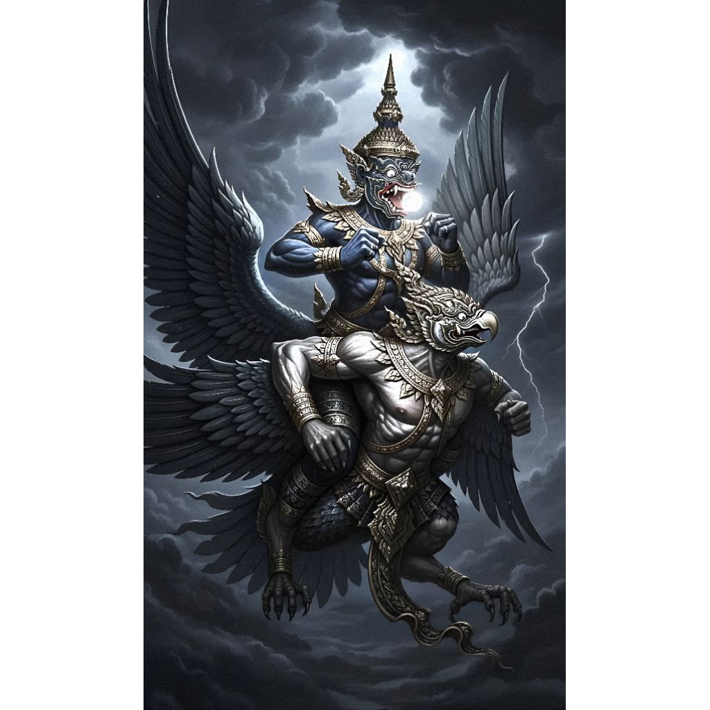 Garuda Poster Picture Size 25*42 cm 200 Gram Thick Paper No Frame Wall ...