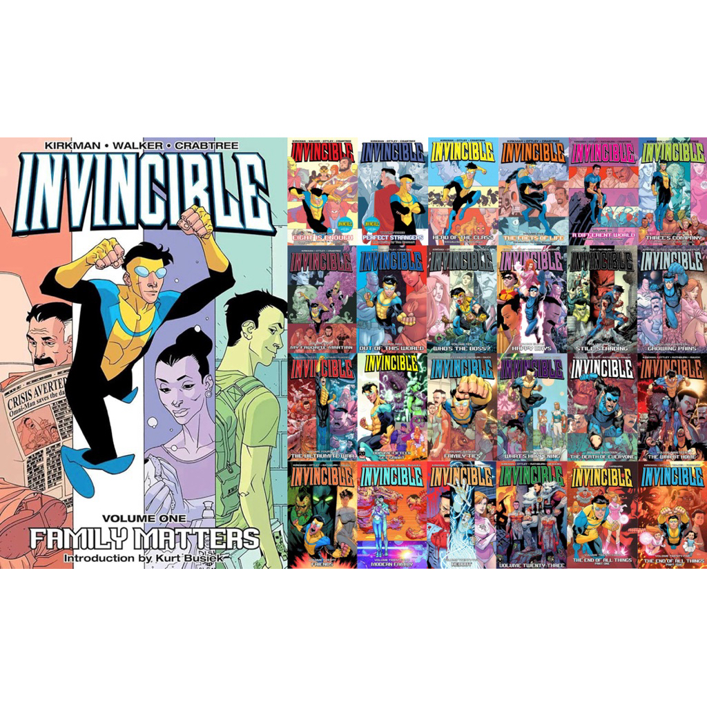 [Pre-Order] Invincible Old Cover Volumes 1-25 (Separate) | Shopee Singapore