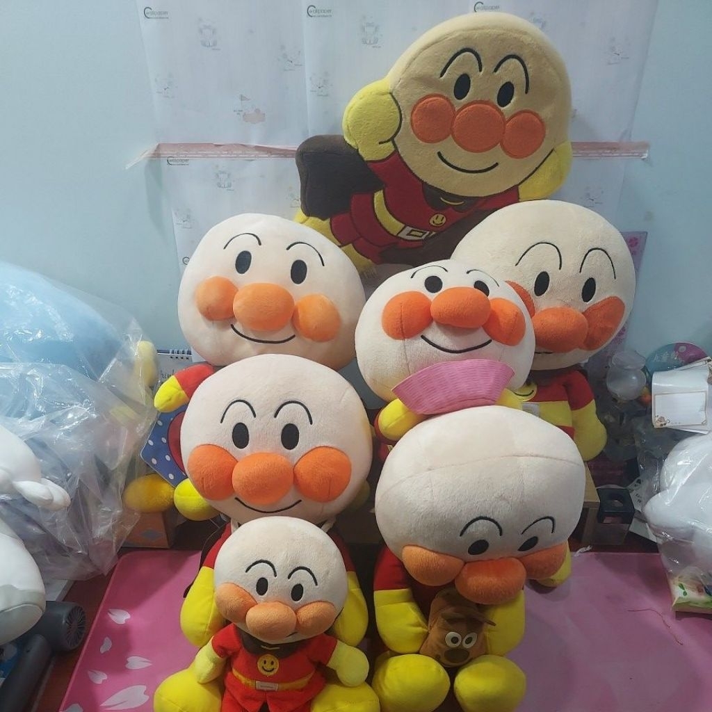 Anpanman Plush Toy/Anpanman Doll Second Hand Japanese Available In Many ...