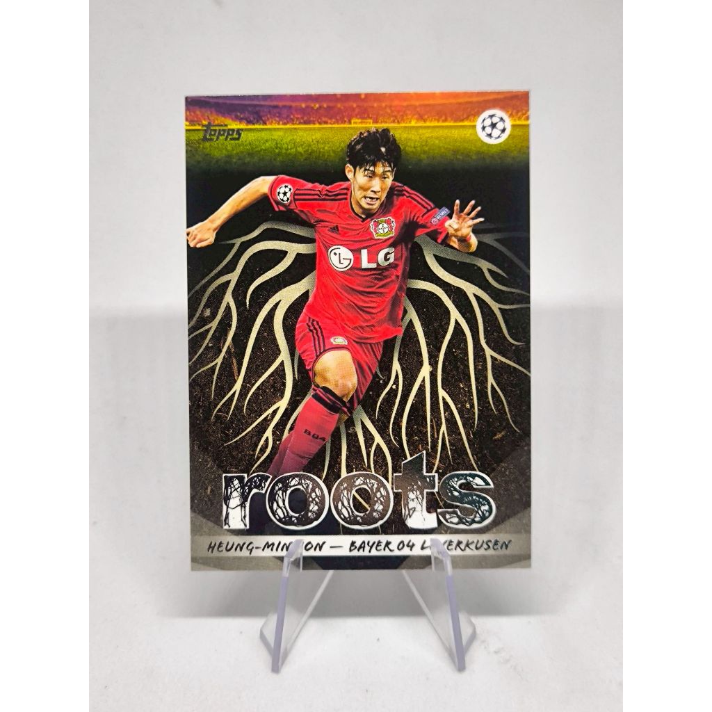 Topps UCC Flagship Heung-Min Son Roots Bayern Leverkusen 2025-26 ...
