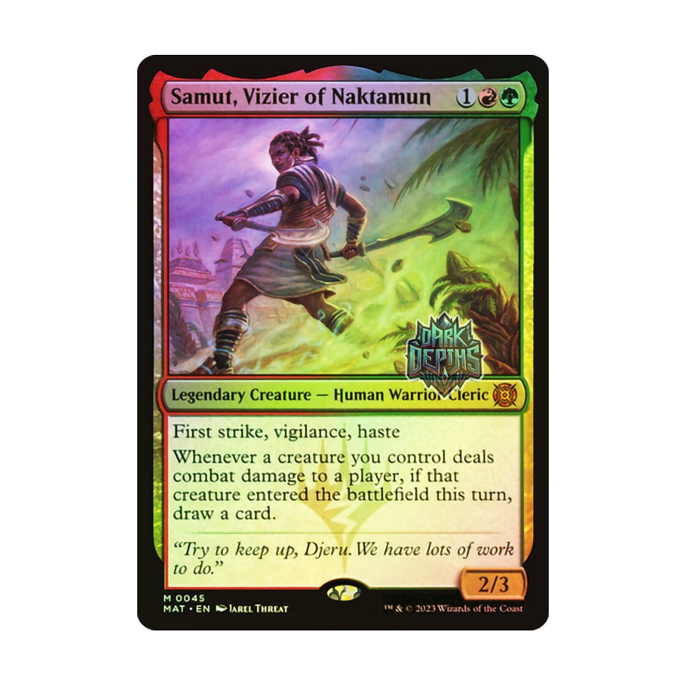 [MTG] Samut Vizier of Naktamun [MAT] [MULTI] [R]-Magic the Gathering ...