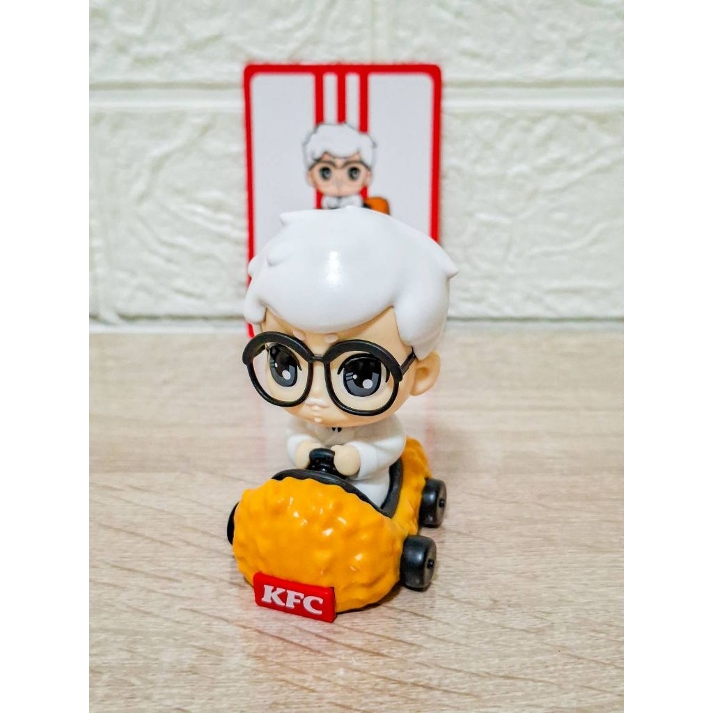 KFC 2025 Colonel Sanders With BABY CHICK RACER Dipping Box Gang ...