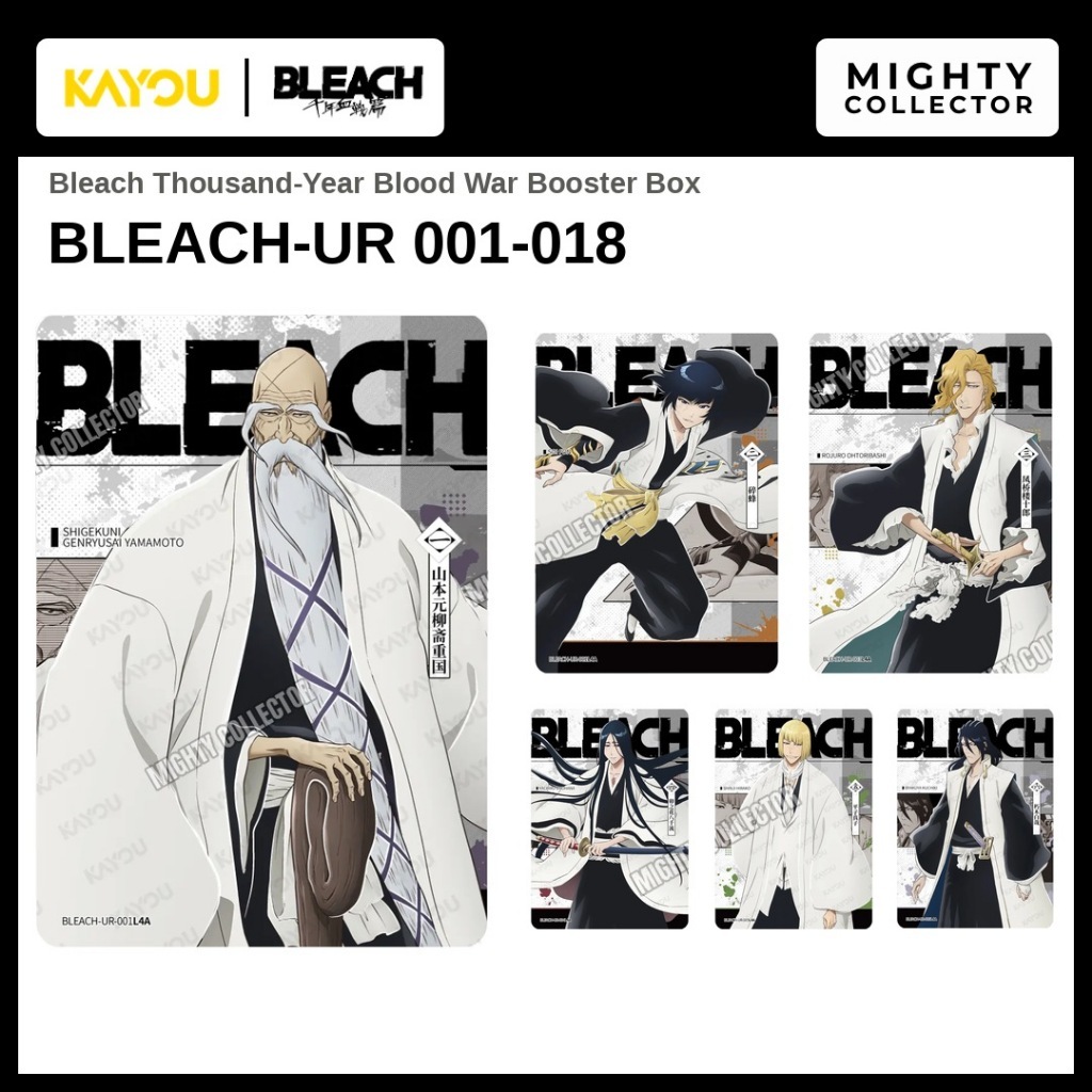 Bleach Thousand-Year Blood War UR - Collectible Cards Kayou - Bleach ...