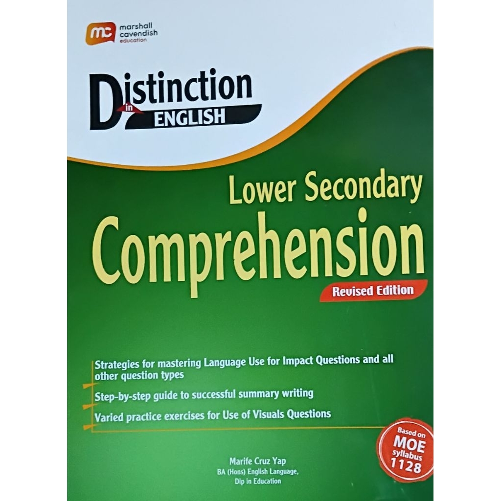 Distinction English:Lower Secondary Comprehension# | Shopee Singapore